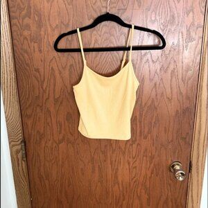 American Eagle Cropped Ribbed Tank